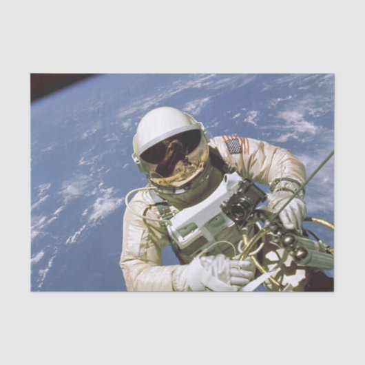 米国宇宙飛行士 薄葉紙 (正面)