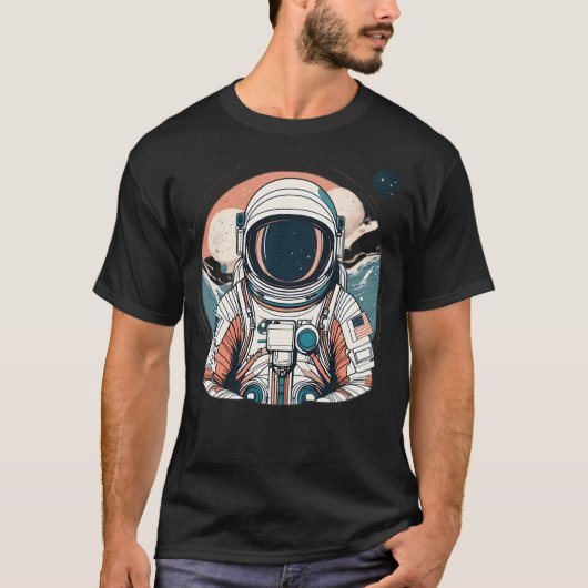 米国宇宙飛行士 Tシャツ (正面)