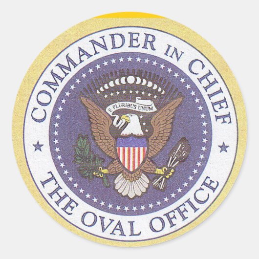 米国封大統領の印 ラウンドシール (正面)