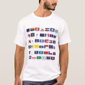 米国州の旗 Tシャツ (正面)