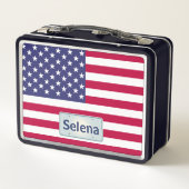 米国州旗 – アリゾナ メタルランチボックス (裏面)