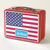 米国州旗 – フロリダ メタルランチボックス (裏面)