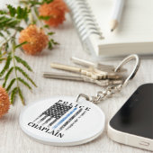 米国州警察旗 キーホルダー (正面右)