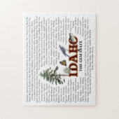 米国州-アイダホ--のジグソーパズル ジグソーパズル (縦)