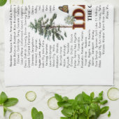 米国州-アイダホ--の台所タオル キッチンタオル (折り畳み)