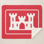 米国工兵団DOD軍隊 シェルパブランケット (正面(横))