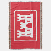 米国工兵団DOD軍隊 スローブランケット (正面縦)