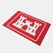 米国工兵団DOD軍隊 ドアマット (アングル)