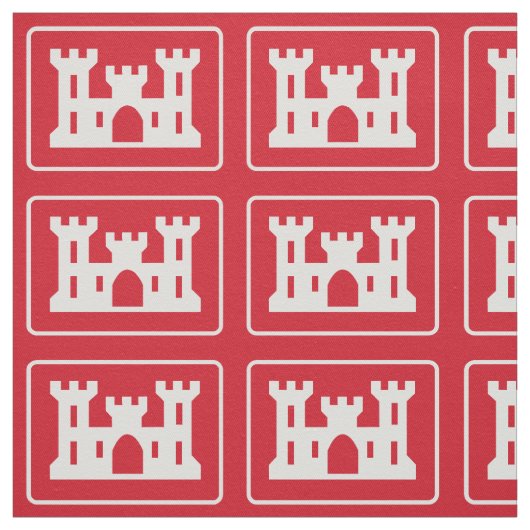 米国工兵団DOD軍隊 ファブリック (見本)