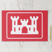 米国工兵団DOD軍隊 ペーパーパッド (インサイチュ)