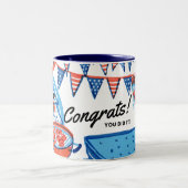 米国市民および居住者マグギフト ツートーンマグカップ (中央)