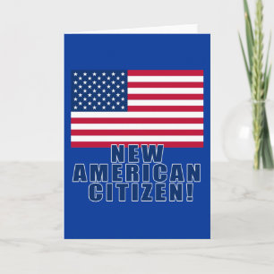 米国市民の新しい贈り物とTシャツ カード