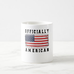 米国市民の新しい贈誇りを持った与アメリカ市民 コーヒーマグカップ
