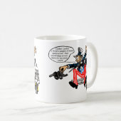 米国市民の10のより多くの年のマグ コーヒーマグカップ (正面右)