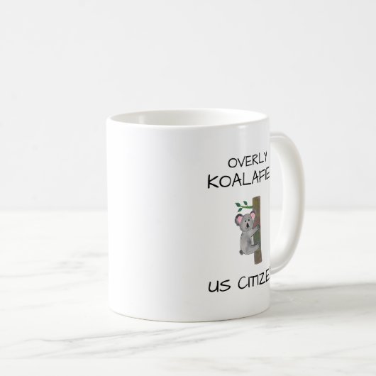 米国市民アメリカ市民権ギフトマグ コーヒーマグカップ (正面右)