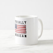 米国市民ギフト誇りを持った米国市民権USA コーヒーマグカップ (正面右)