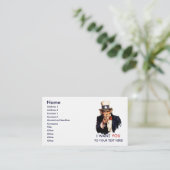 米国市民パーソナライズな名刺 名刺 (スタンド正面)