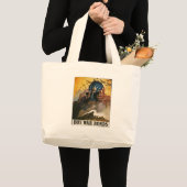 米国市民世界大戦2のバッグ ラージトートバッグ (正面(商品))