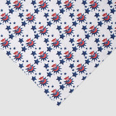 米国市民帽子および星 薄葉紙 (詳細)