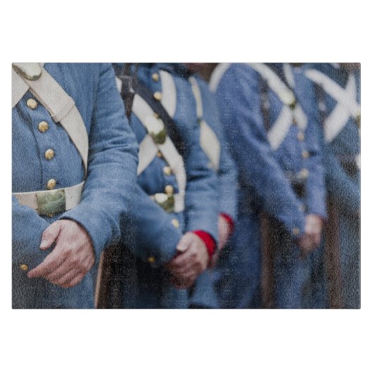 米国市民戦争時代の海兵隊員、軍隊 カッティングボード (正面)