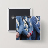 米国市民戦争時代の海兵隊員、軍隊 缶バッジ (正面&裏面)