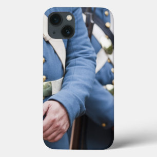 米国市民戦争時代の海兵隊員、軍隊 iPhone 13ケース