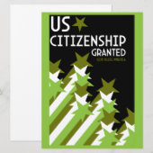 米国市民権の付与 (正面/裏面)