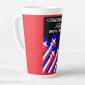 米国市民権の付与 カフェラテマグ (左アングル)