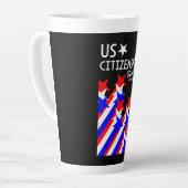米国市民権の付与 カフェラテマグ (左アングル)