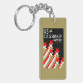 米国市民権の付与 キーホルダー (正面左)