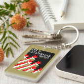 米国市民権の付与 キーホルダー (正面右)