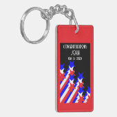 米国市民権の付与 キーホルダー (正面左)