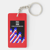 米国市民権の付与 キーホルダー (裏面)