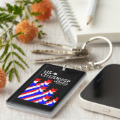 米国市民権の付与 キーホルダー (正面右)