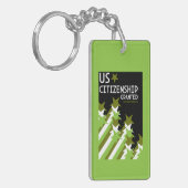 米国市民権の付与 キーホルダー (正面左)