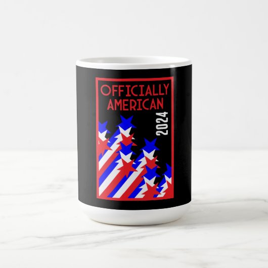 米国市民権の付与 コーヒーマグカップ (中央)