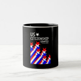 米国市民権の付与 ツートーンマグカップ