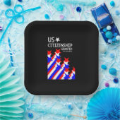 米国市民権の付与 ペーパープレート (パーティー)