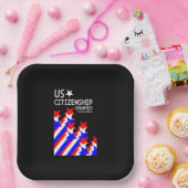 米国市民権の付与 ペーパープレート (パーティー)