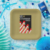 米国市民権の付与 ペーパープレート (パーティー)