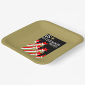 米国市民権の付与 ペーパープレート (傾斜あり)