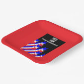 米国市民権の付与 ペーパープレート (傾斜あり)