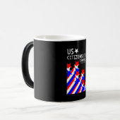 米国市民権の付与 モーフィングマグカップ (正面左)