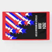 米国市民権の付与 横断幕 (横)