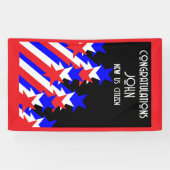 米国市民権の付与 横断幕 (横)