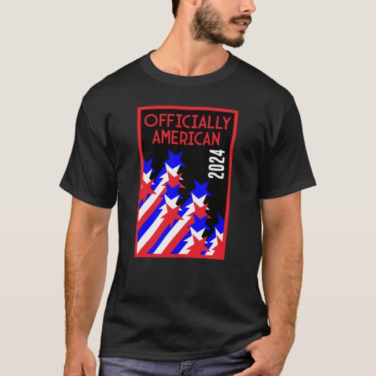 米国市民権の付与 Tシャツ (正面)