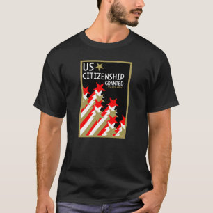 米国市民権の付与 Tシャツ