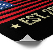 米国市民権の装飾アメリカンニューアメリカ市民 ポスター (角)