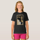 米国市民権の贈り物 Tシャツ (正面フル)