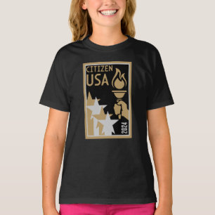 米国市民権の贈り物 Tシャツ
